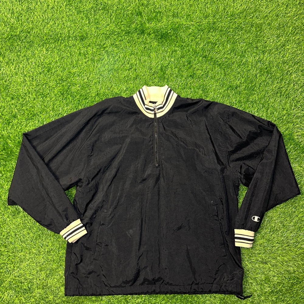 Vintage Champion half zip jacket size large